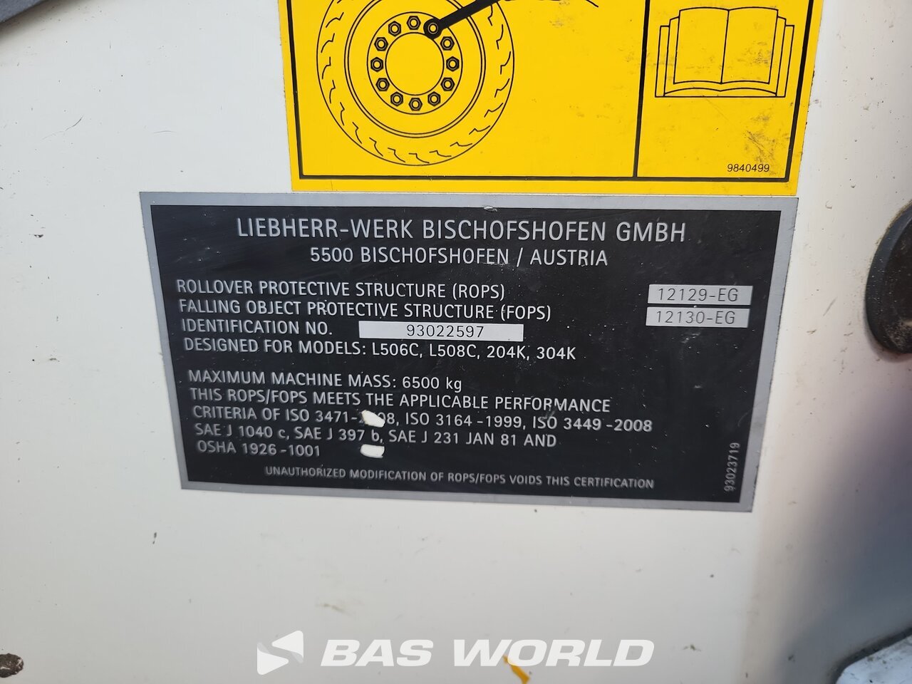 Other : Liebherr L506 C Carregadoras de rodas
