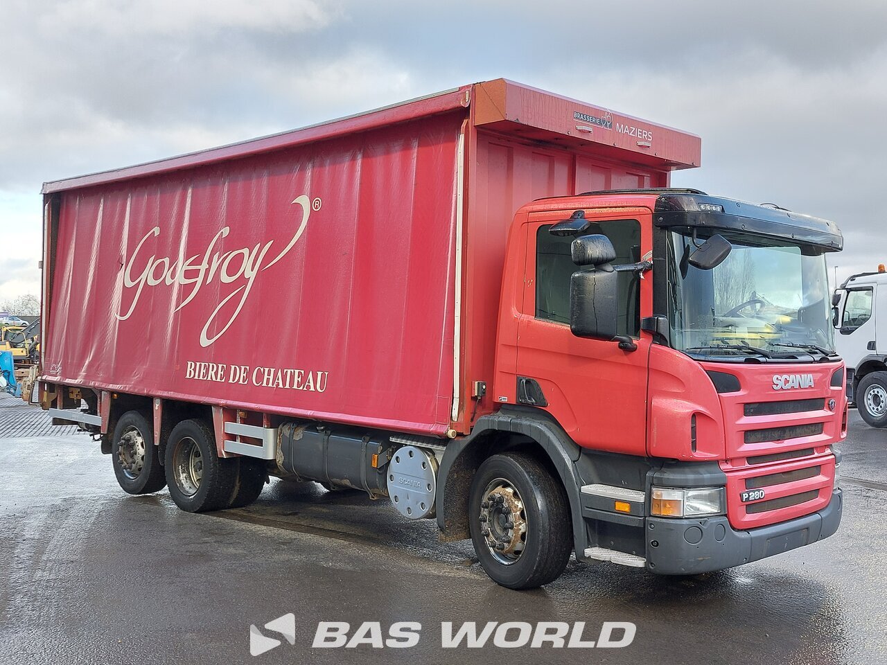Other : Scania P280 Camion rideaux coulissants