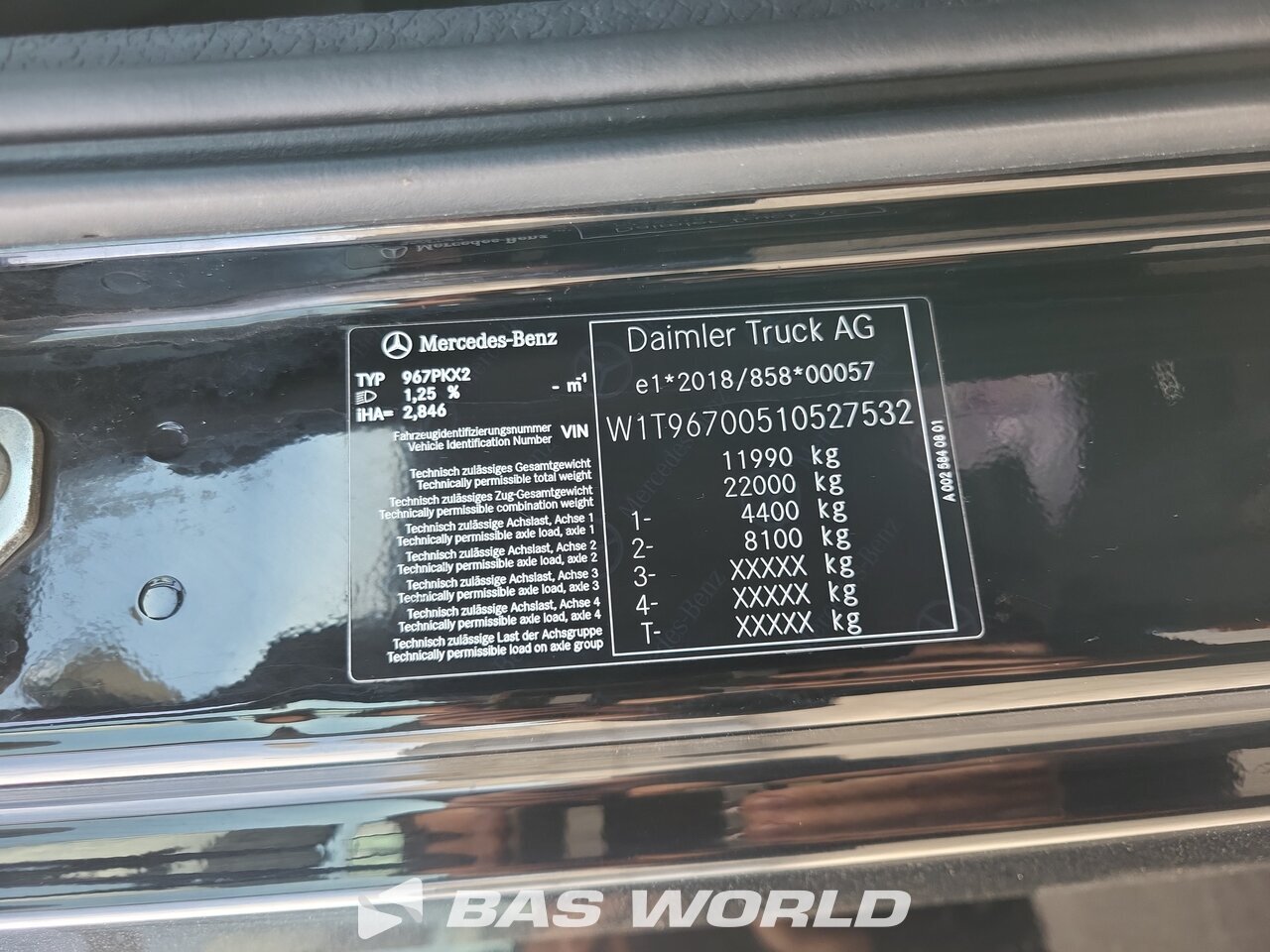 Other : Mercedes Atego 1218 Carrosseries fourgons