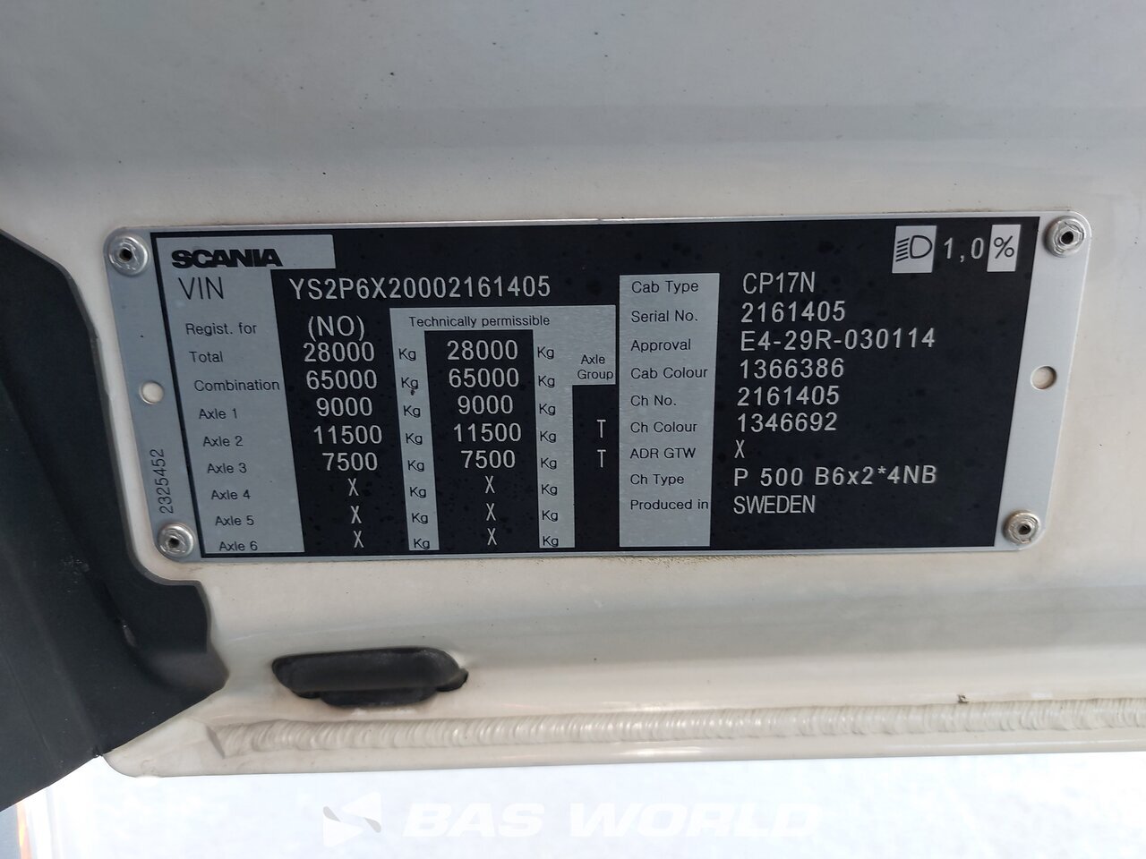 Other : Scania P500 Swap body trucks