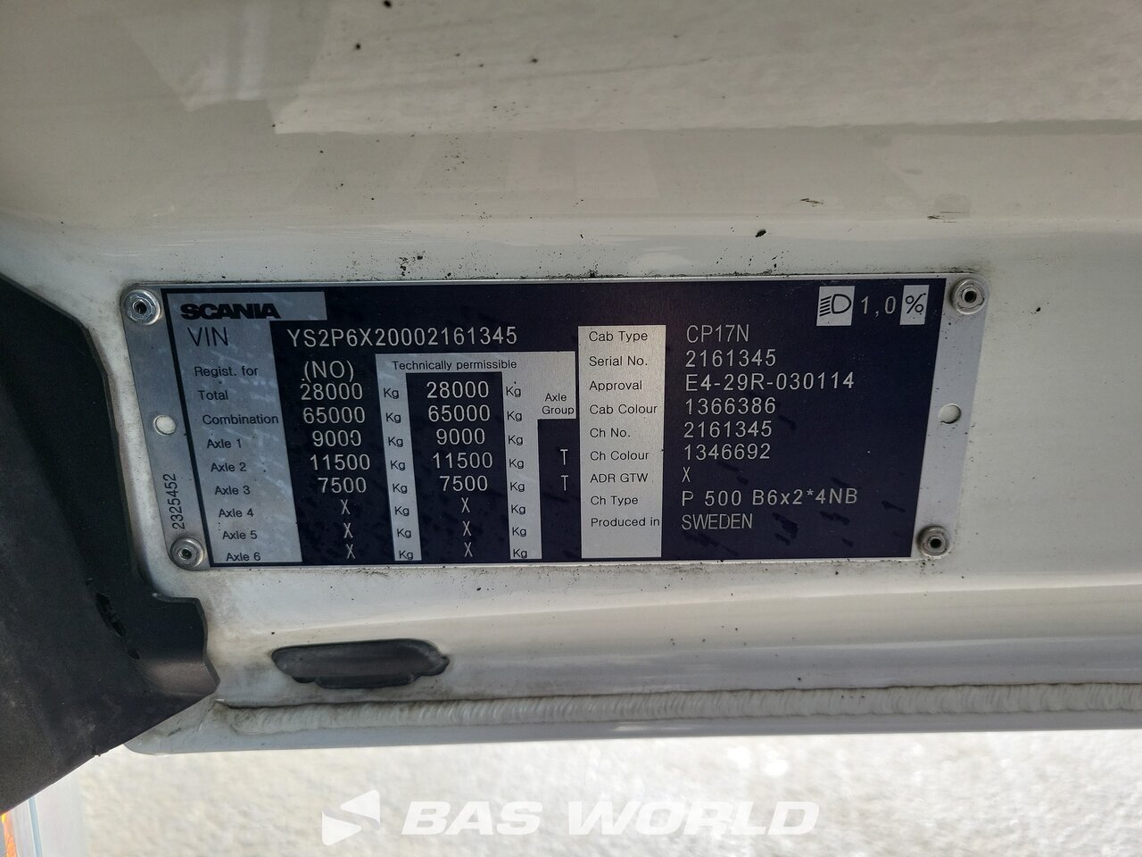 Other : Scania P500 Swap body trucks