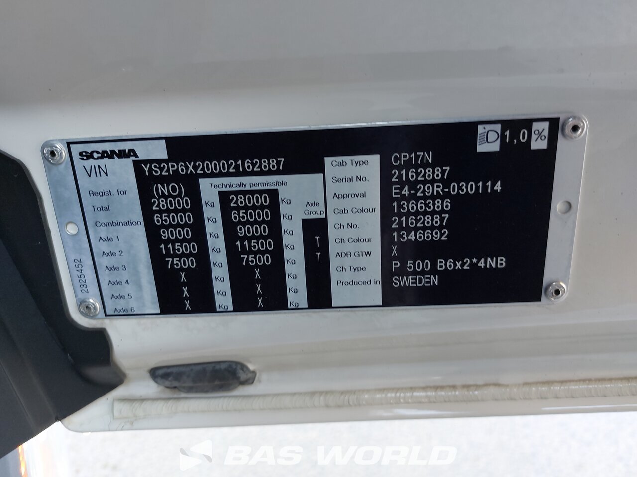 Other : Scania P500 Swap body trucks