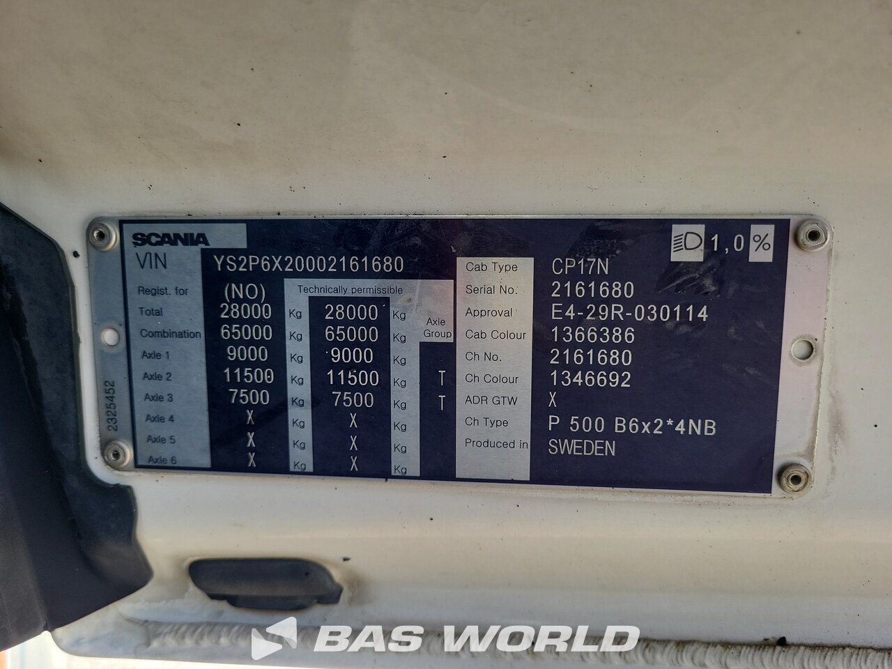 Other : Scania P500 Swap body trucks