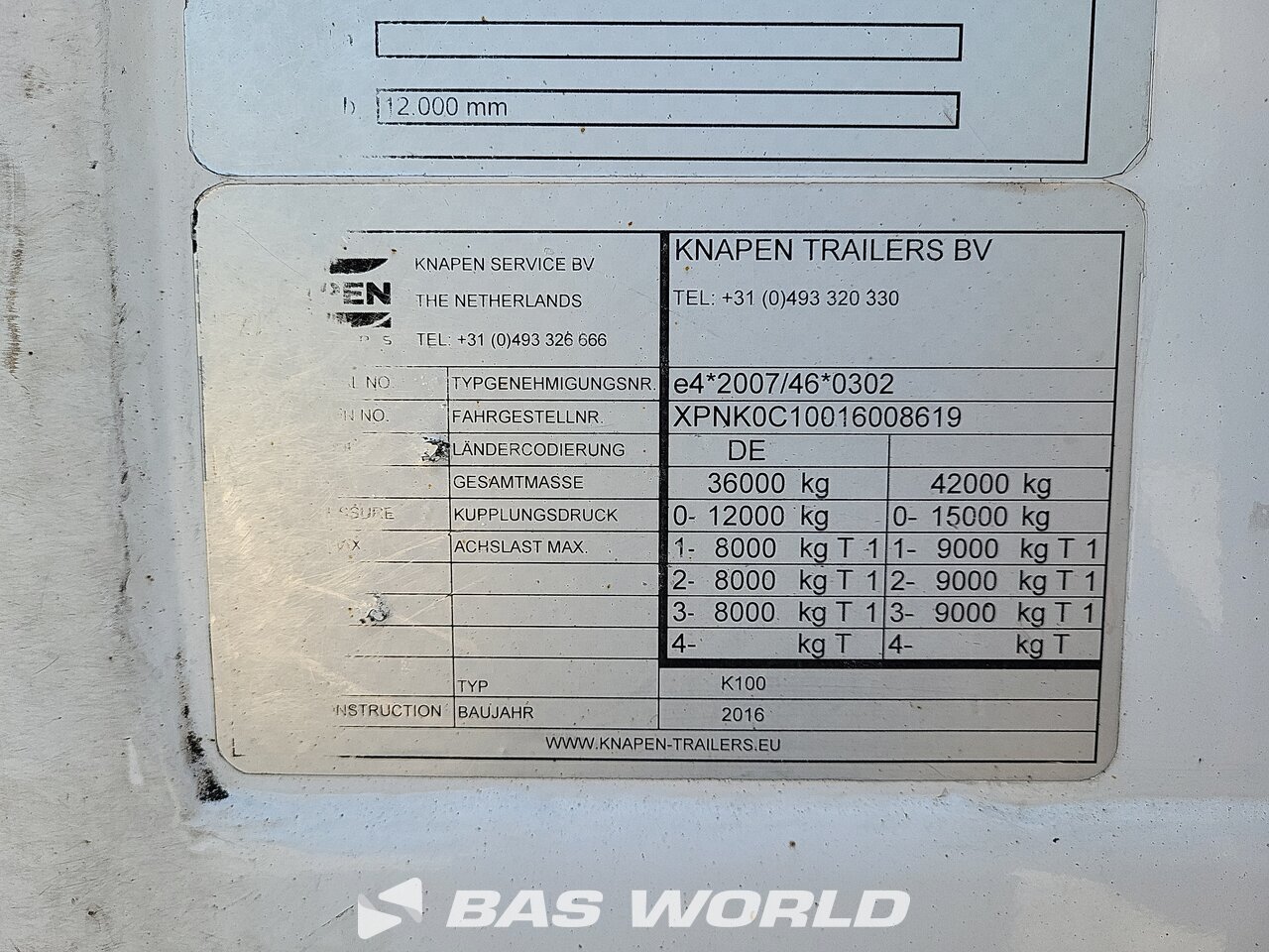 Other : Knapen Walking floor