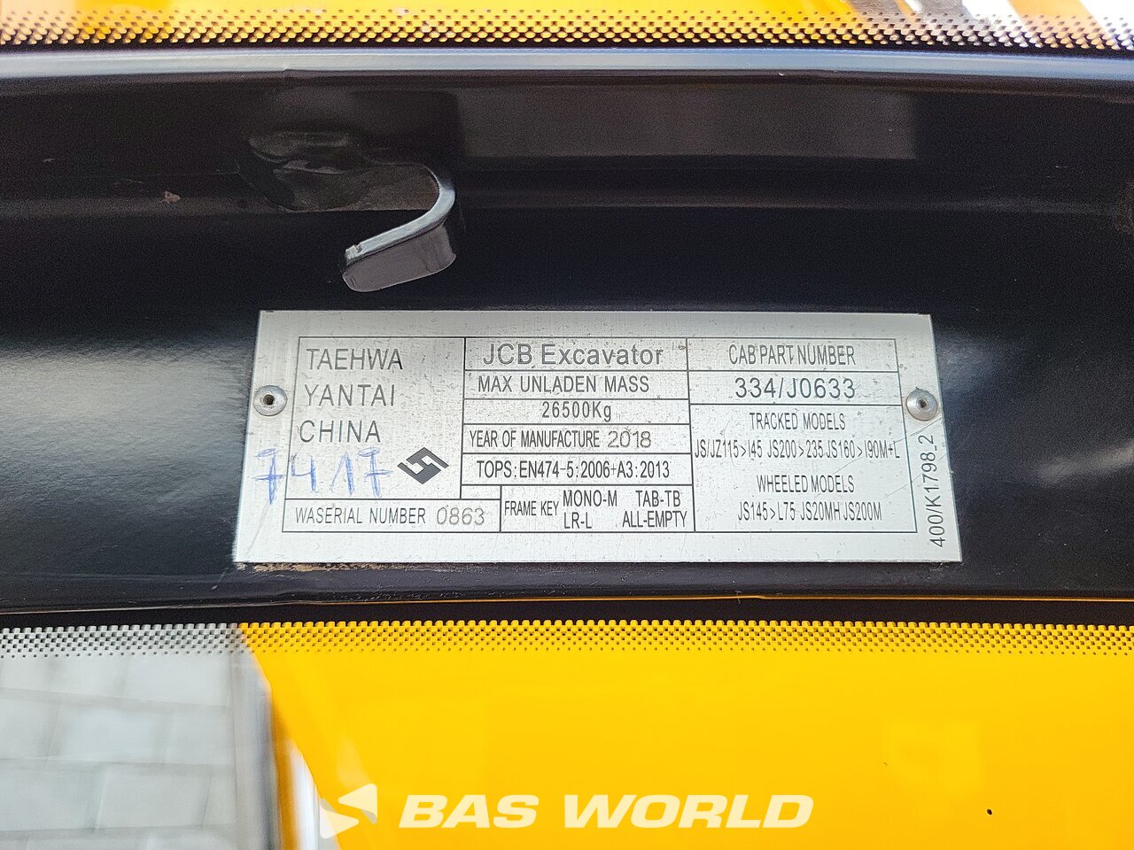 Other : JCB JS131 LC Crawler excavators