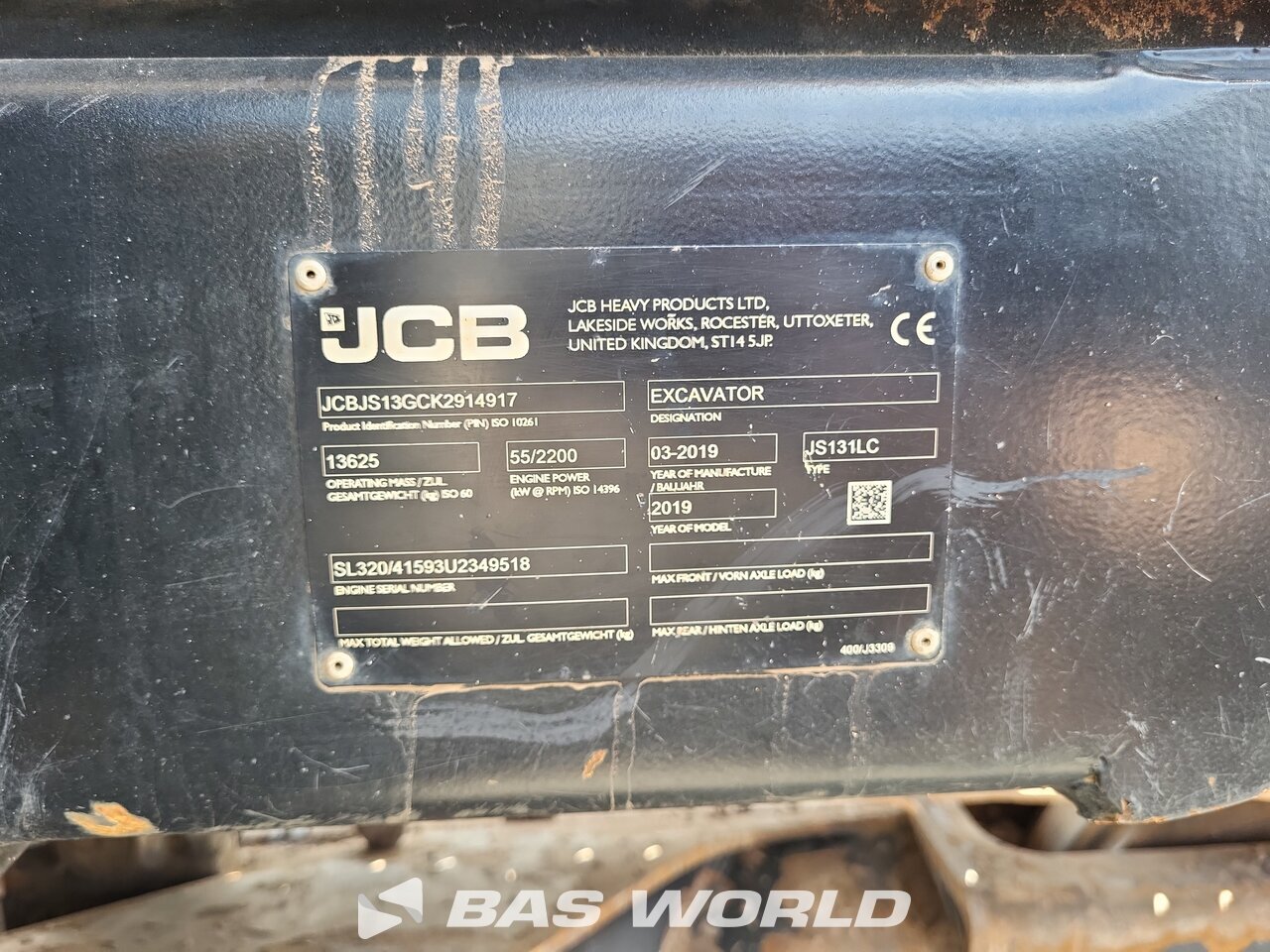 Other : JCB JS131 LC Crawler excavators