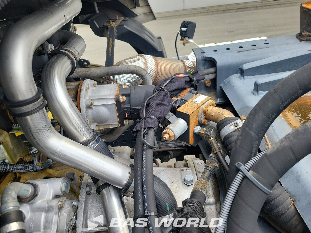 Other : Mercedes Arocs 2530 NGT грузовик с крюковым погрузчиком
