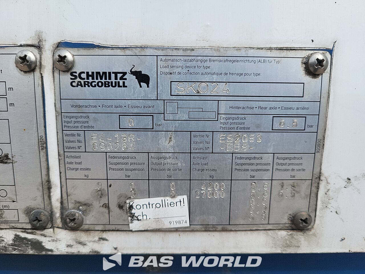 Other : Schmitz Semirimorchi furgoni