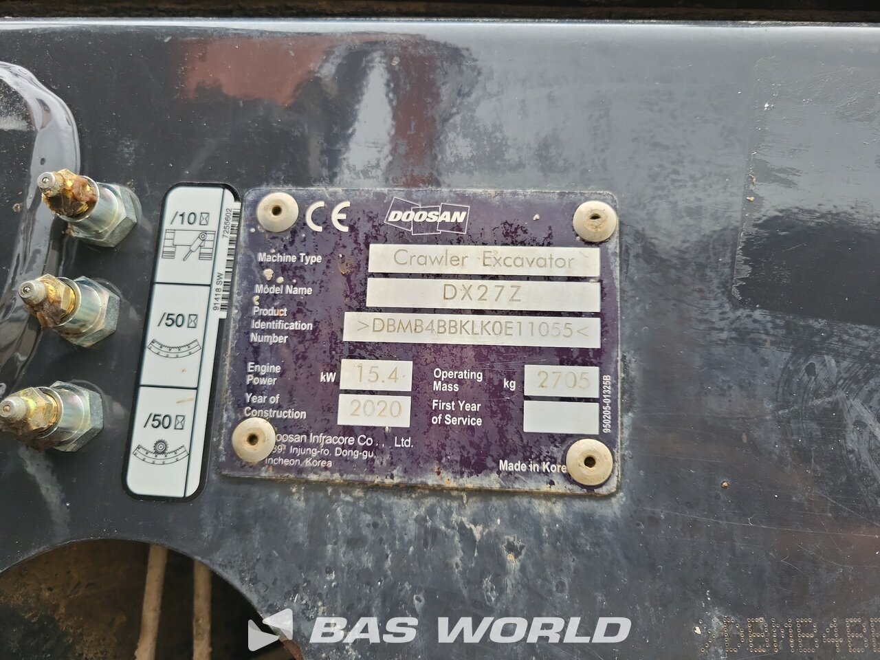 Other : Doosan DX27 Z حفارة صغيرة أقل من 10 طن (حفارات صغيرة)