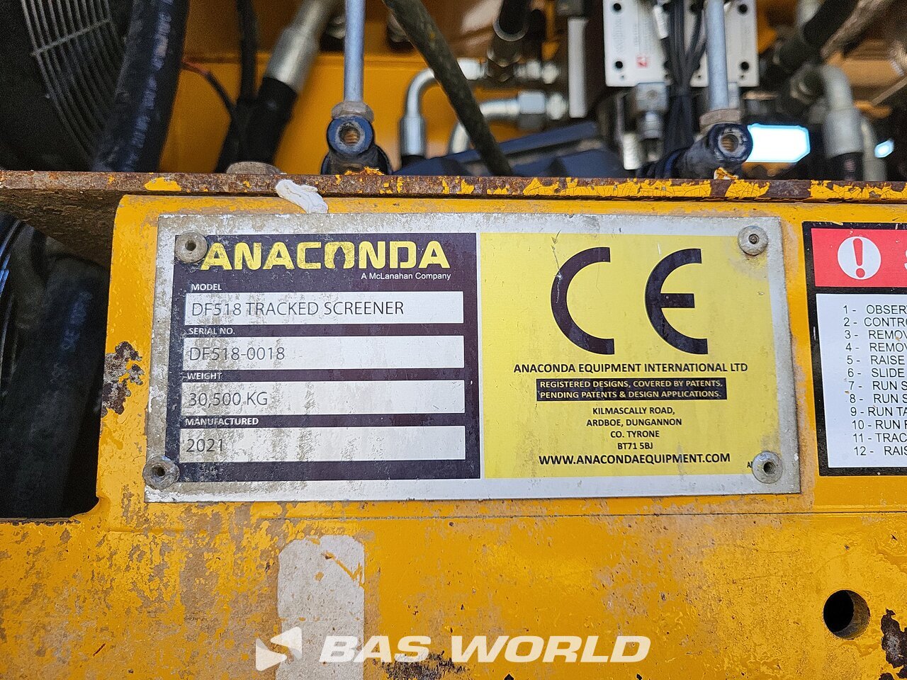 Other : ANACONDA DF518 Zeefinstallatie