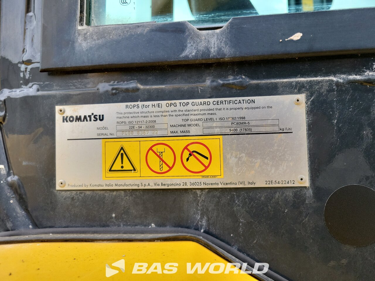 Other : Komatsu PC80 MR-5 Mini pelle <10t