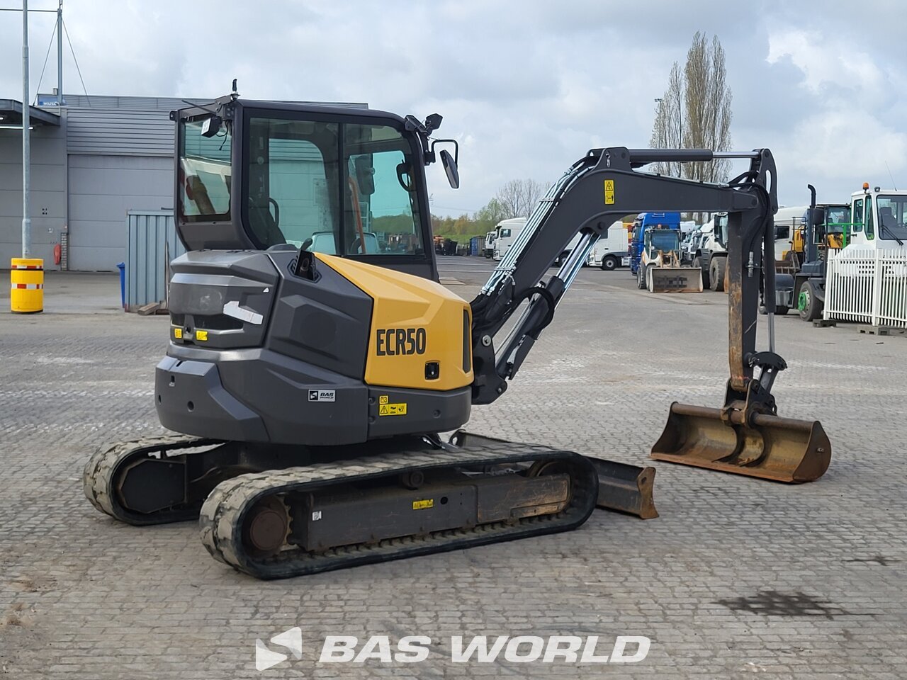 Other : Volvo ECR50 F حفارة صغيرة أقل من 10 طن (حفارات صغيرة)