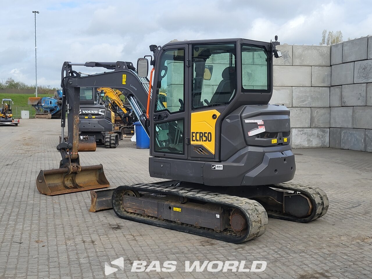 Other : Volvo ECR50 F حفارة صغيرة أقل من 10 طن (حفارات صغيرة)