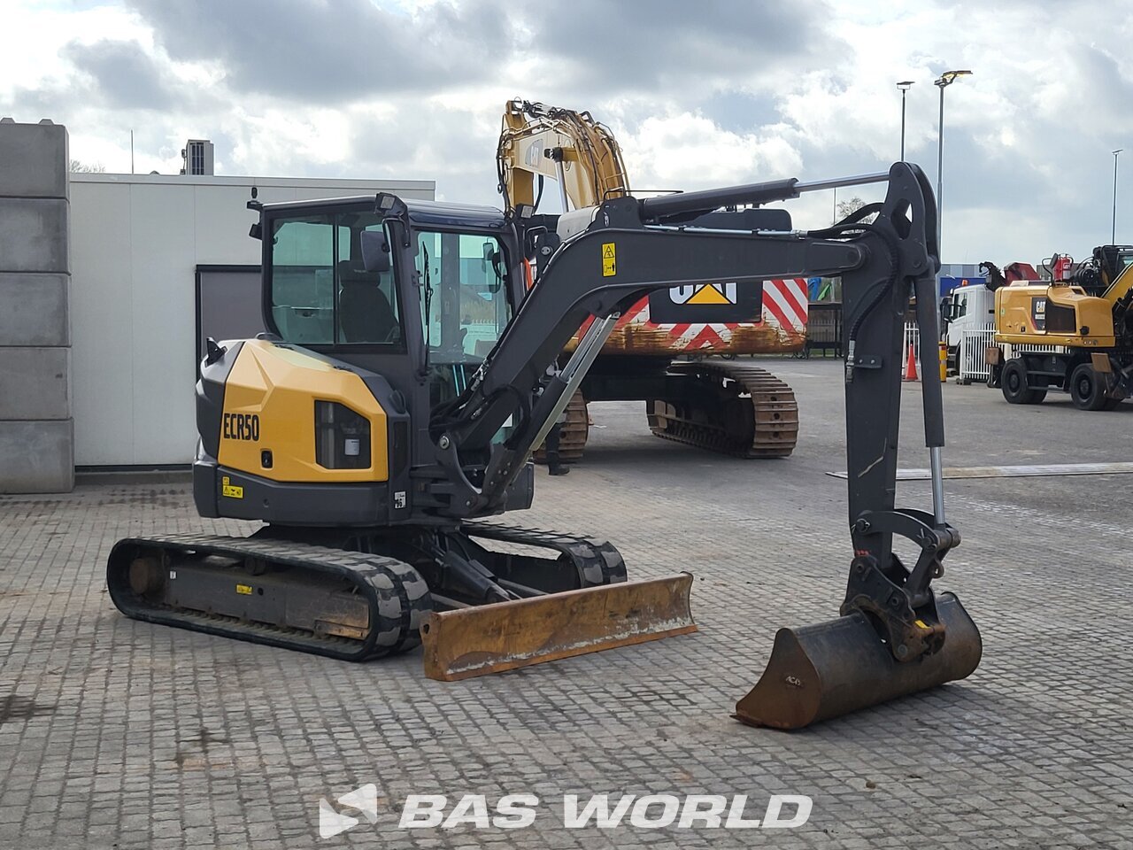 Other : Volvo ECR50 F حفارة صغيرة أقل من 10 طن (حفارات صغيرة)