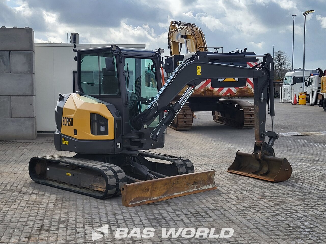 Other : Volvo ECR50 F حفارة صغيرة أقل من 10 طن (حفارات صغيرة)