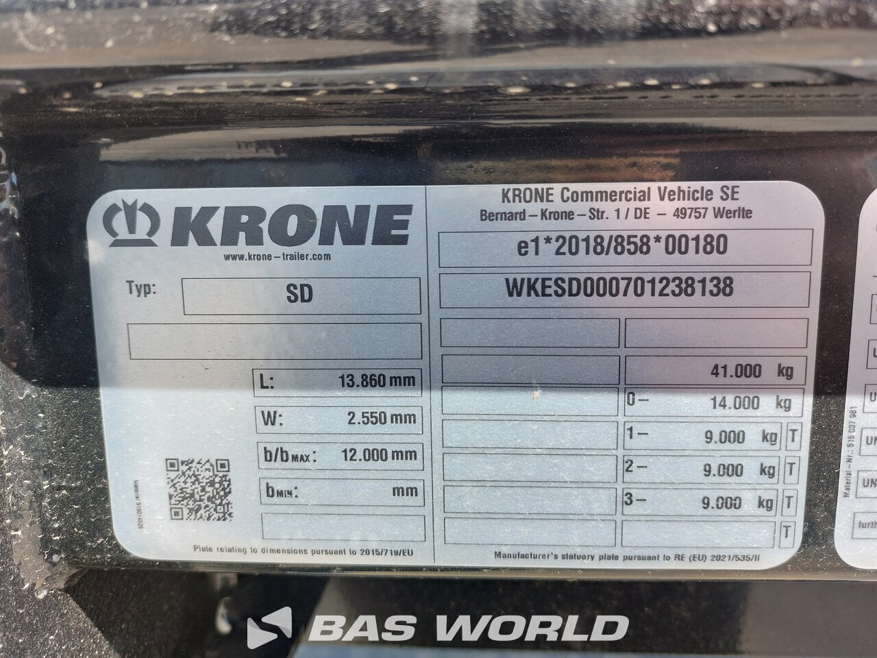 Other : Krone Подвижни странични брезенти