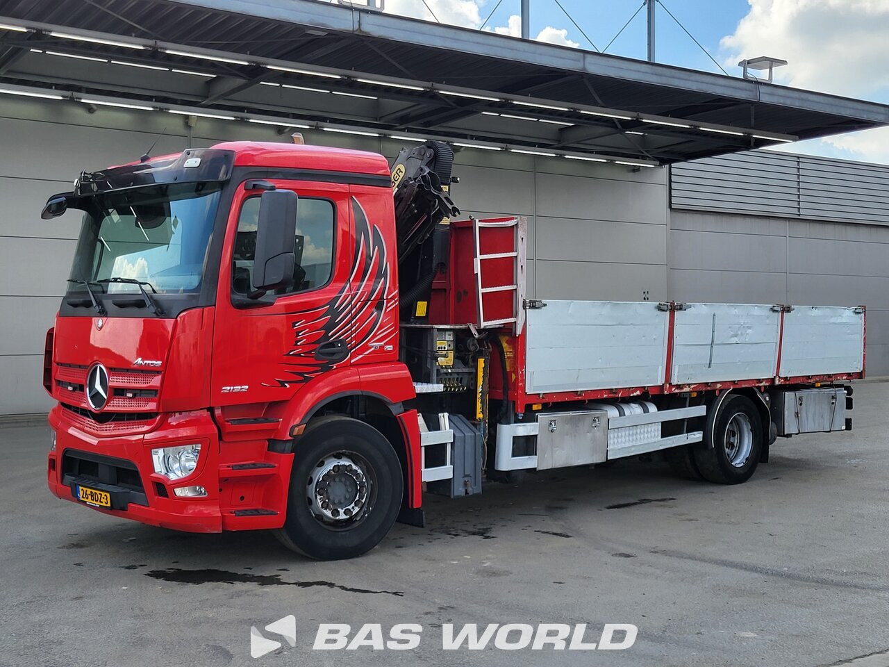 Other : Mercedes Antos 2132 Camion plateaux