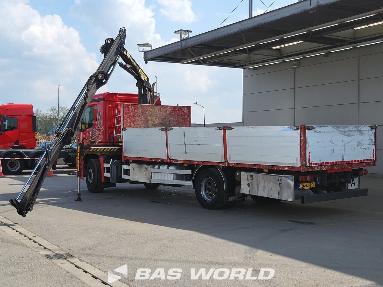 Other : Mercedes Antos 2132 Camion plateaux