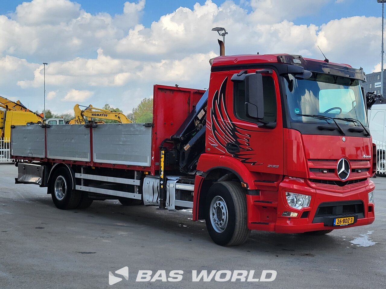 Other : Mercedes Antos 2132 Camion plateaux