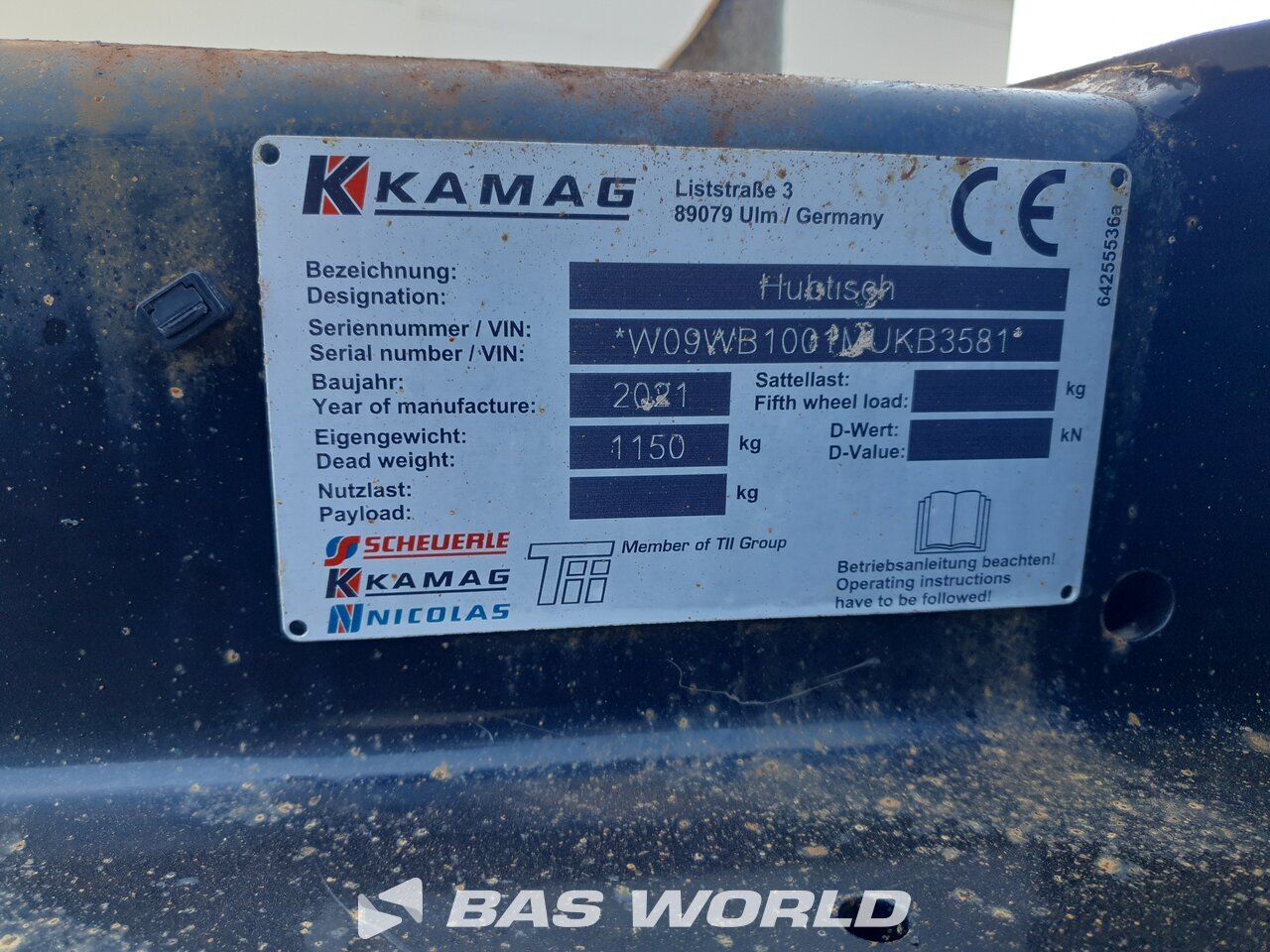 Other : KAMAG WBH 25-F5 Ciężarówki Z Nadwoziem Wymiennym