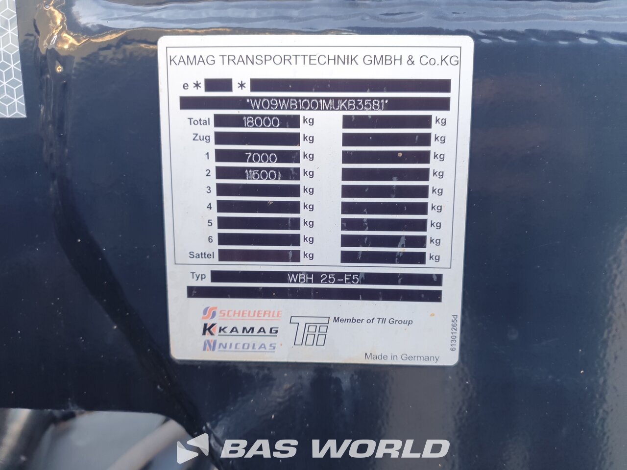 Other : KAMAG WBH 25-F5 Ciężarówki Z Nadwoziem Wymiennym