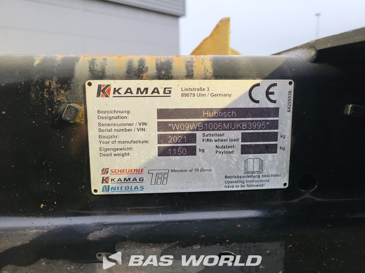 Other : Kamag WBH 25-F5 Camion Casse Mobili