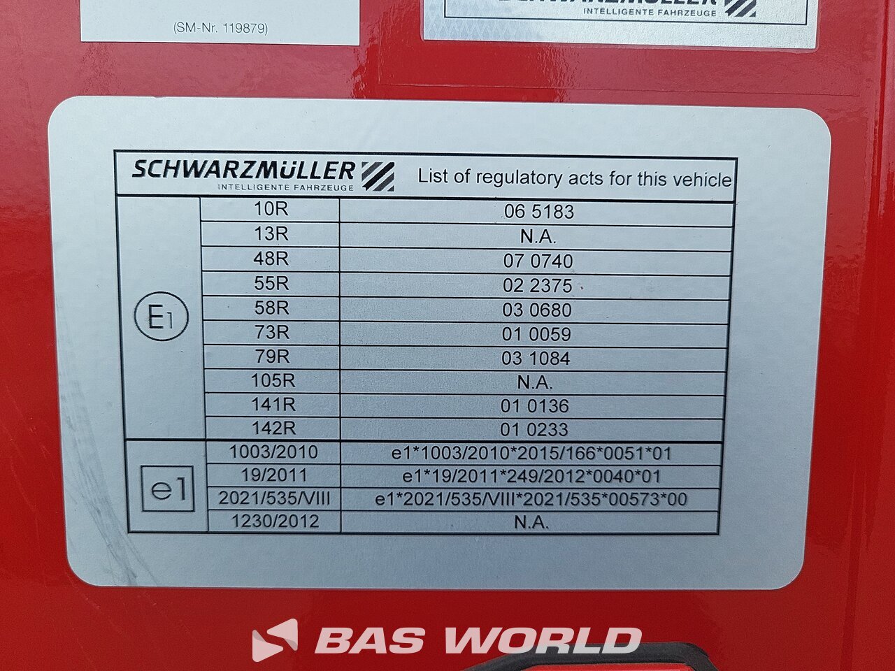 Other : Schwarzmüller Semirremolque cama baja