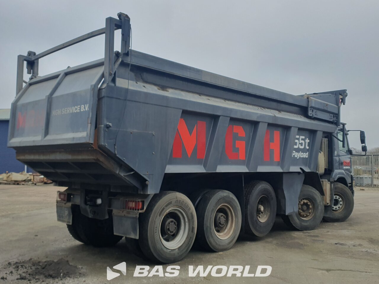 Tailgate : Volvo FMX 460 Camión volquete