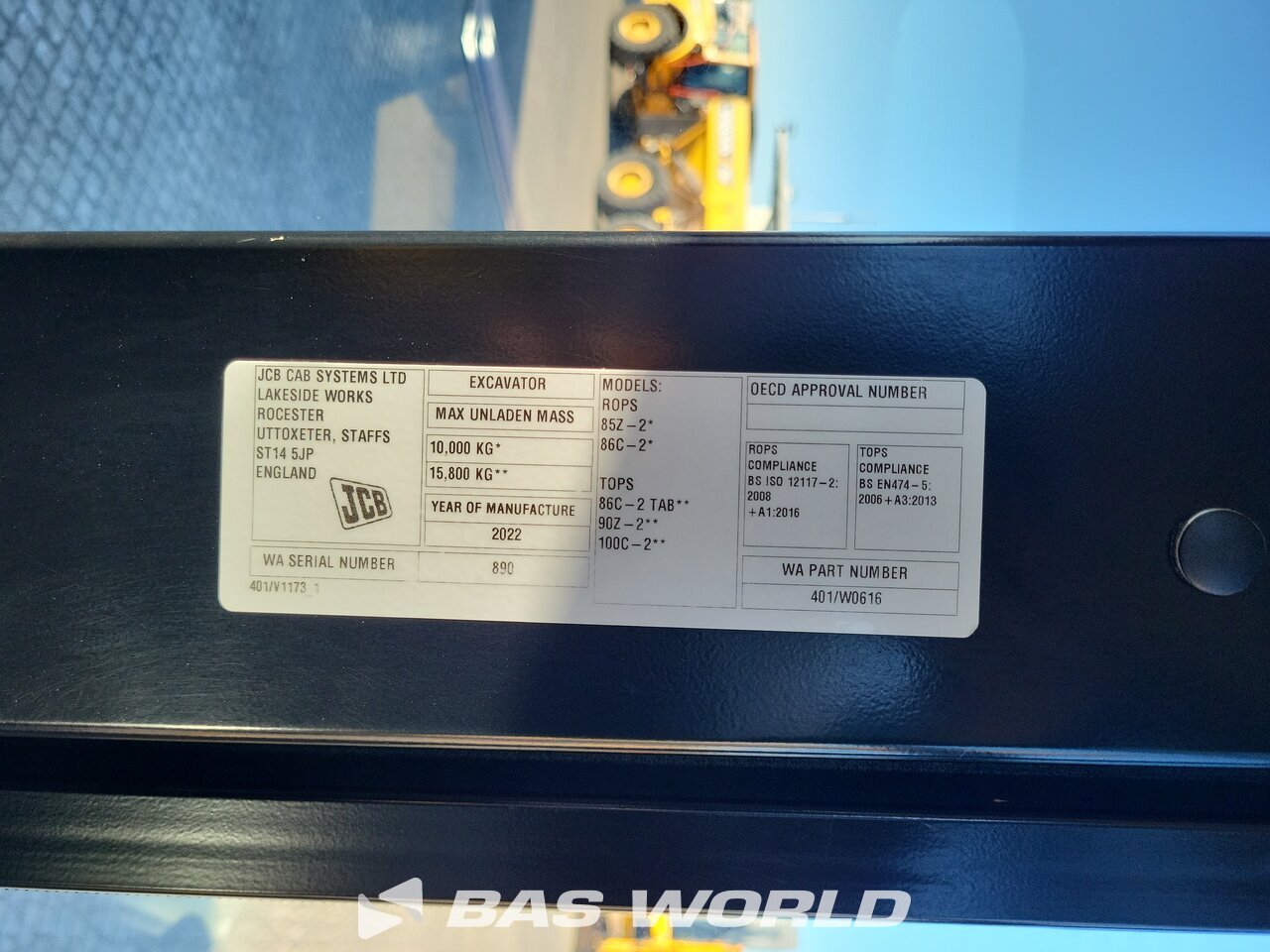 Other : JCB 90Z-2 Mini bager <10t