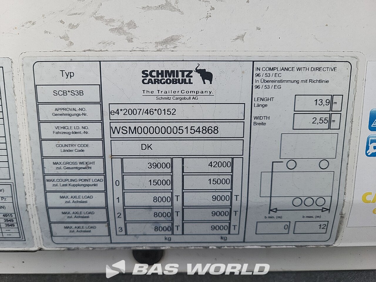 Other : Schmitz Semirimorchi furgoni