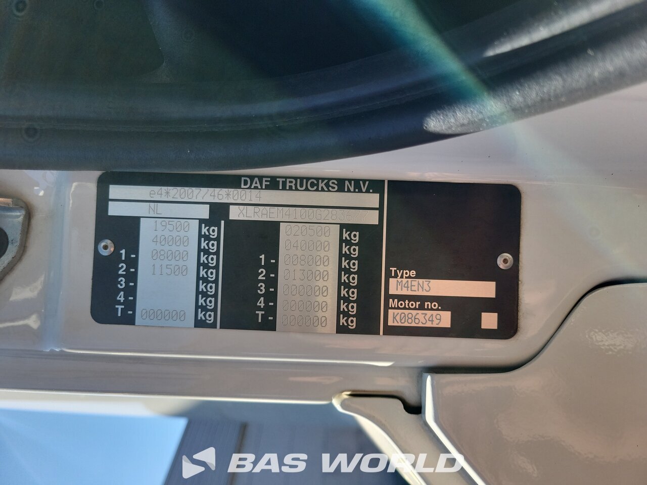 Other : DAF CF 370 شاحنات الحاويات