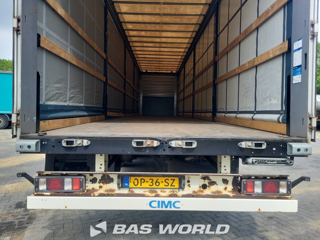 Other : CIMC Curtainside semi-trailer