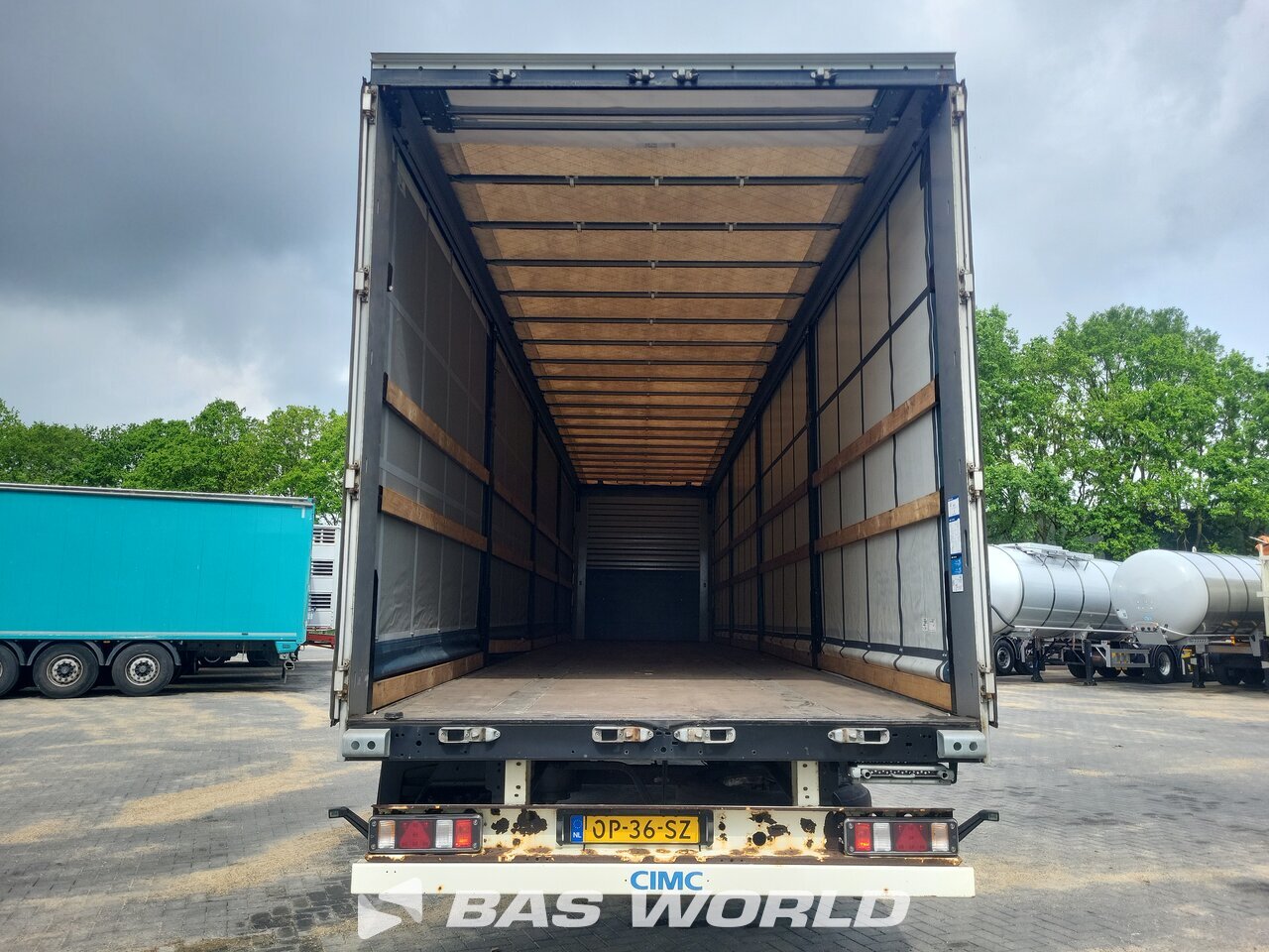 Other : CIMC Curtainside semi-trailer