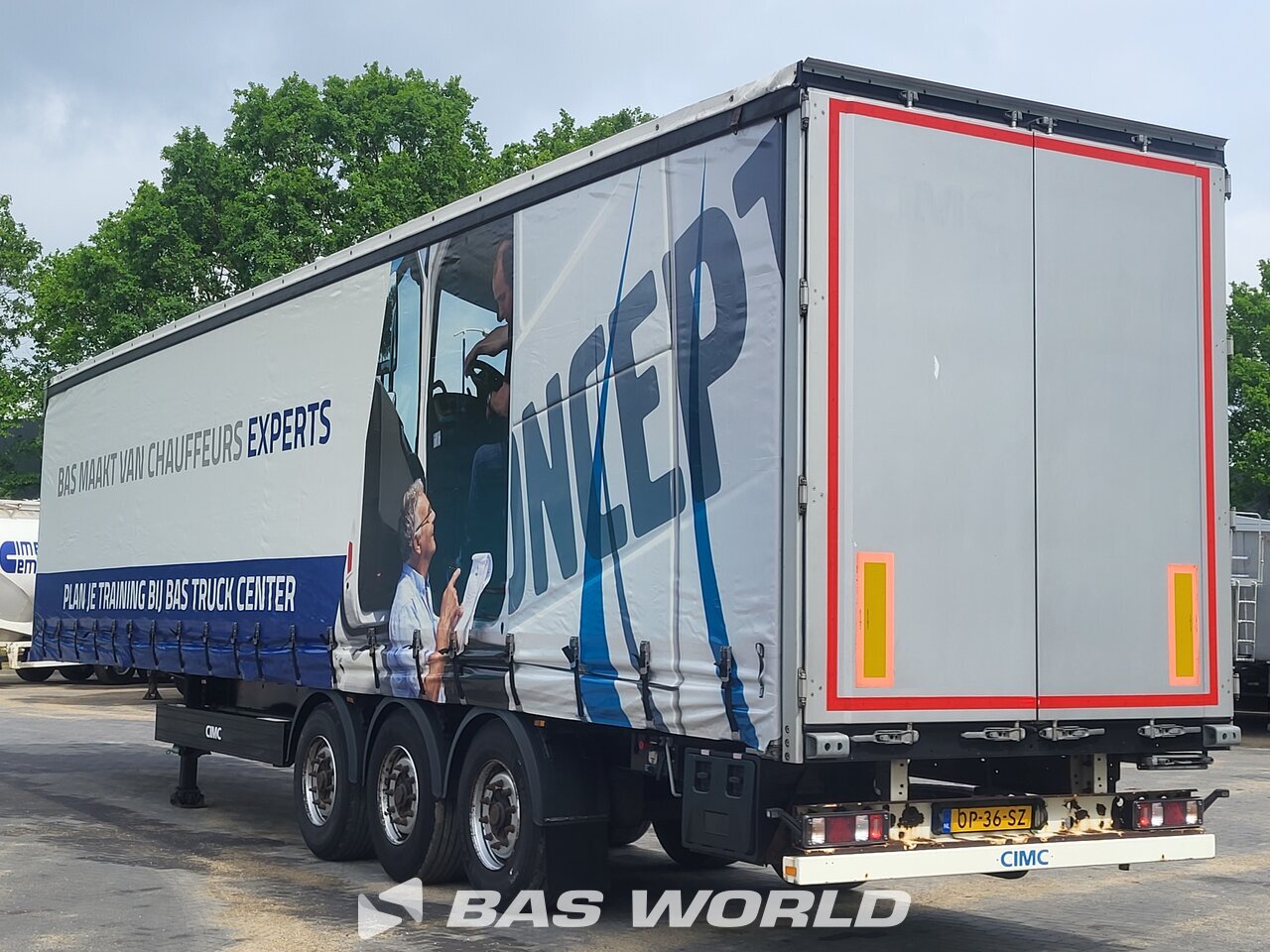 Other : CIMC Curtainside semi-trailer