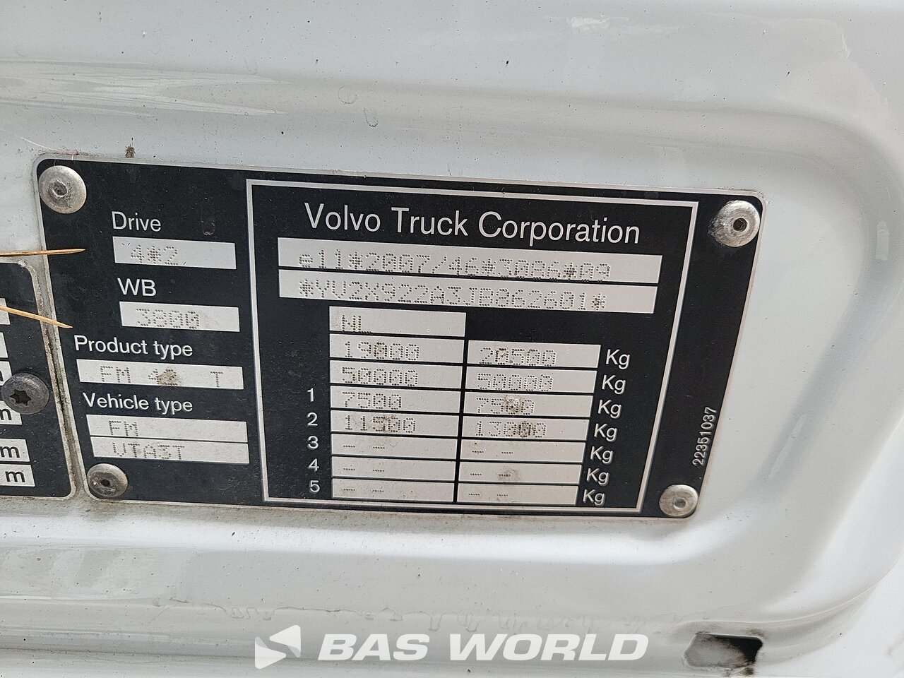 Other : Volvo FM 370 Влекач