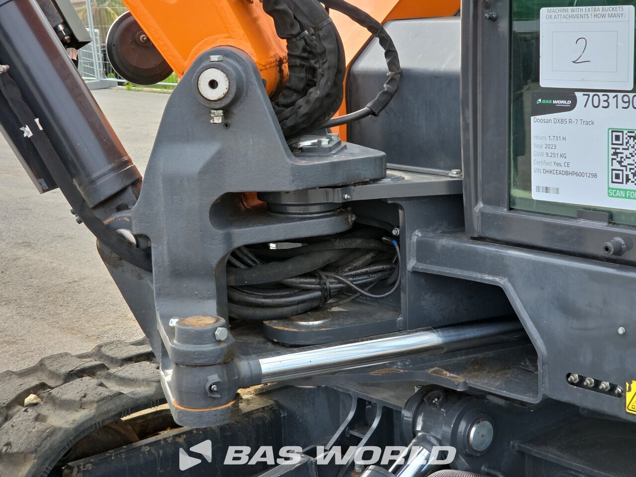 Other : Doosan DX85 R-7 Mini bager <10t