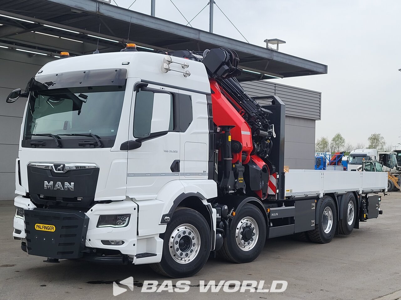 Other : MAN TGX 35.520 Flatbed trucks