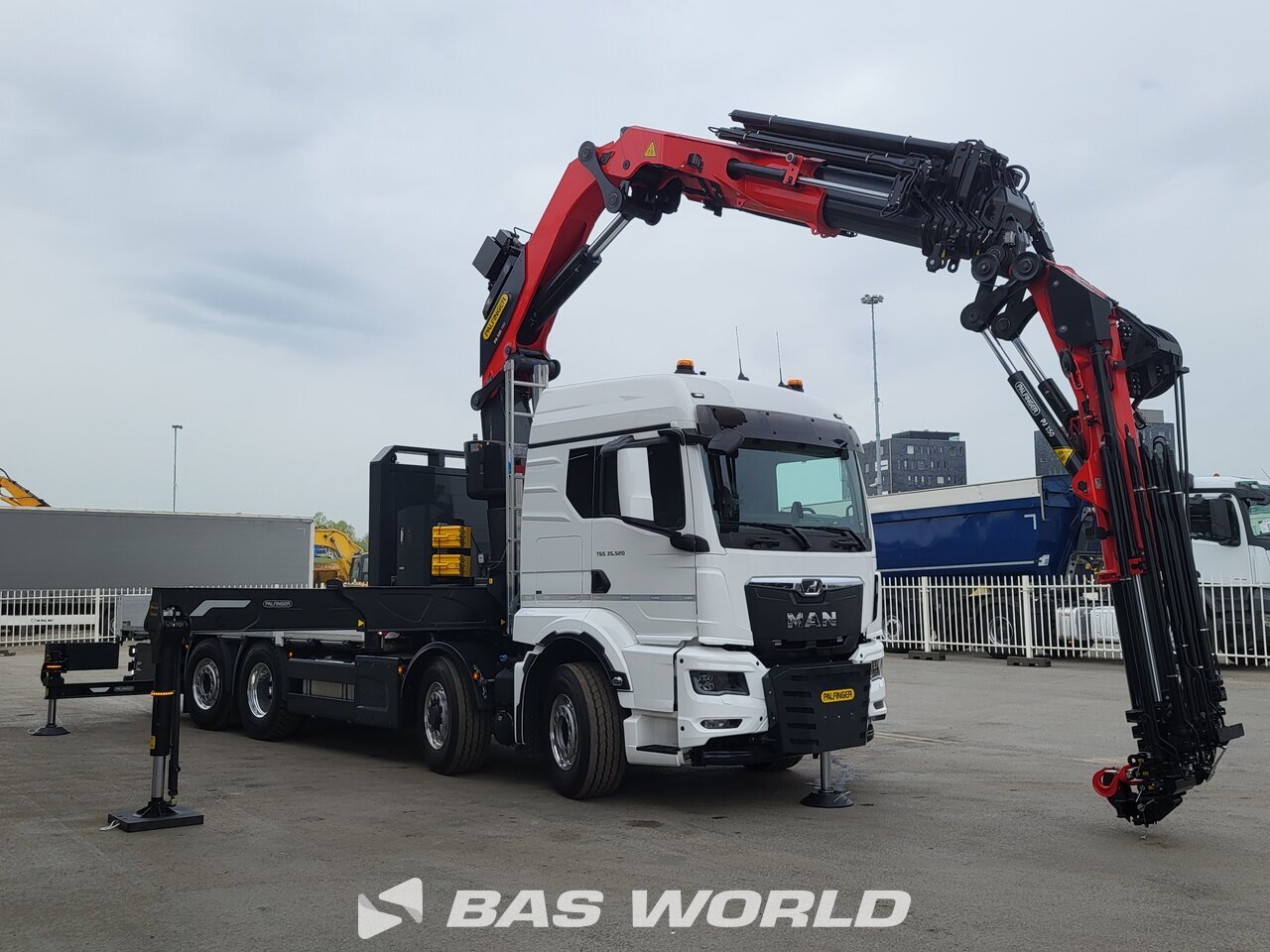 Other : MAN TGX 35.520 Flatbed trucks