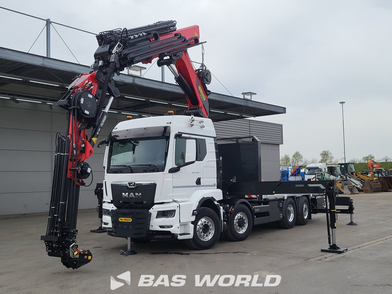 Other : MAN TGX 35.520 Flatbed trucks