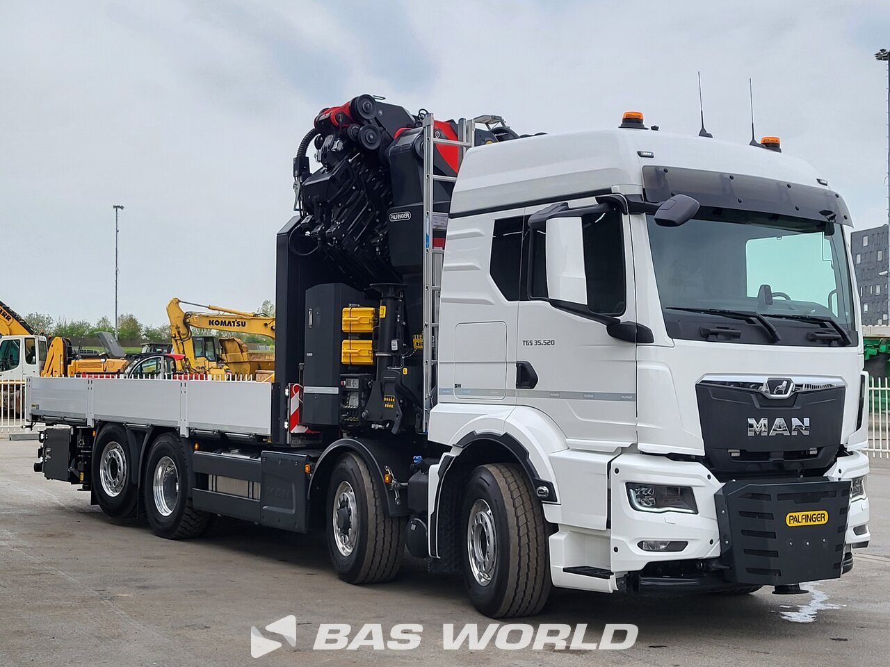Other : MAN TGX 35.520 Flatbed trucks