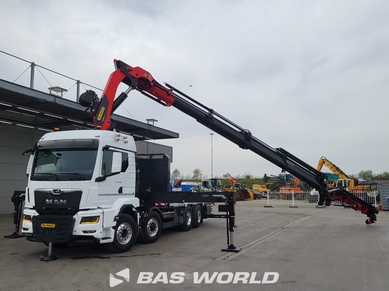 Other : MAN TGX 35.520 Flatbed trucks