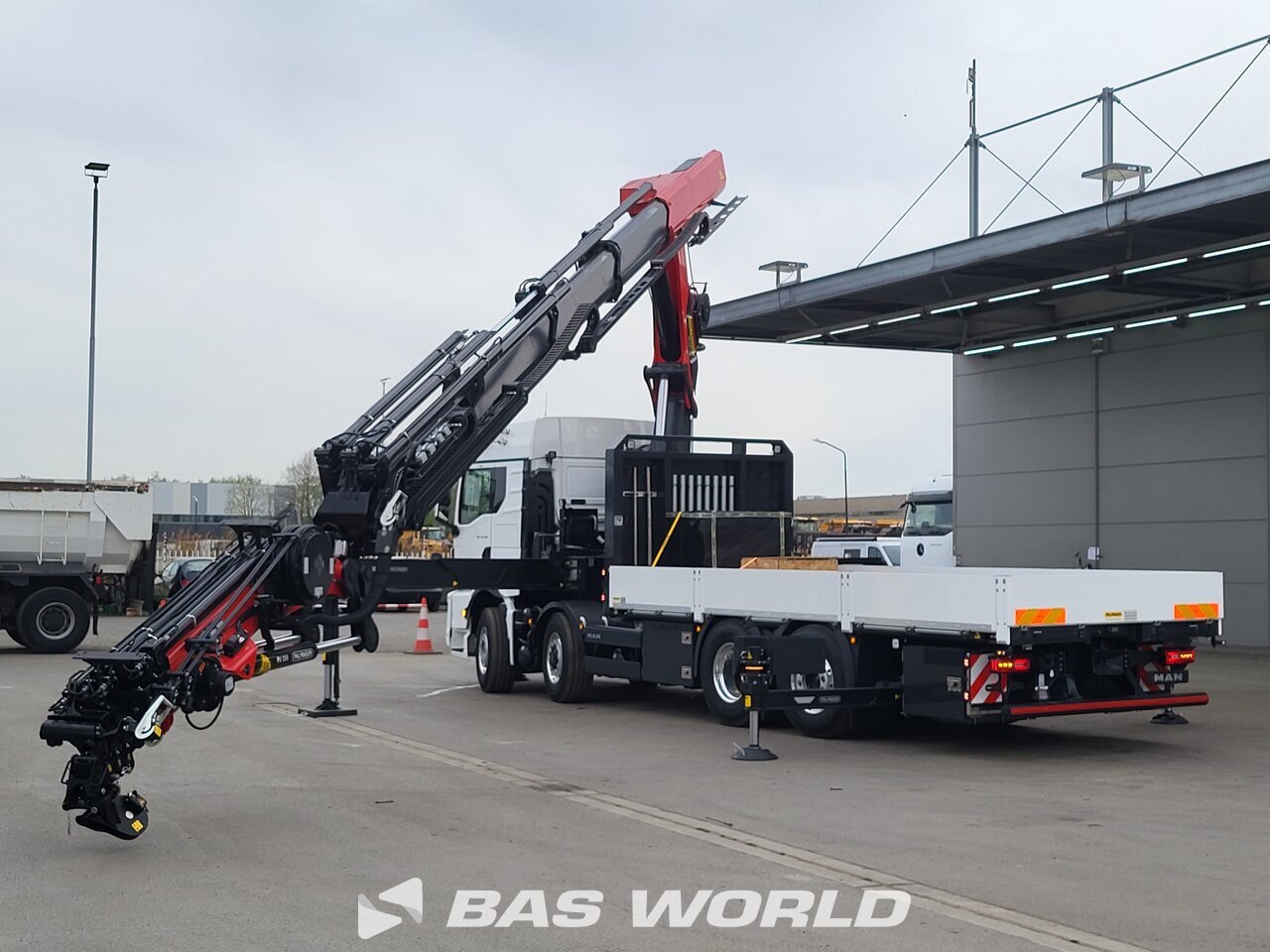 Other : MAN TGX 35.520 Flatbed trucks