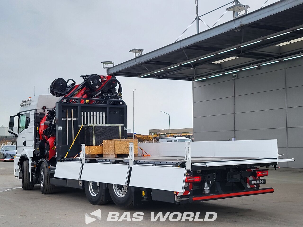 Other : MAN TGX 35.520 Flatbed trucks