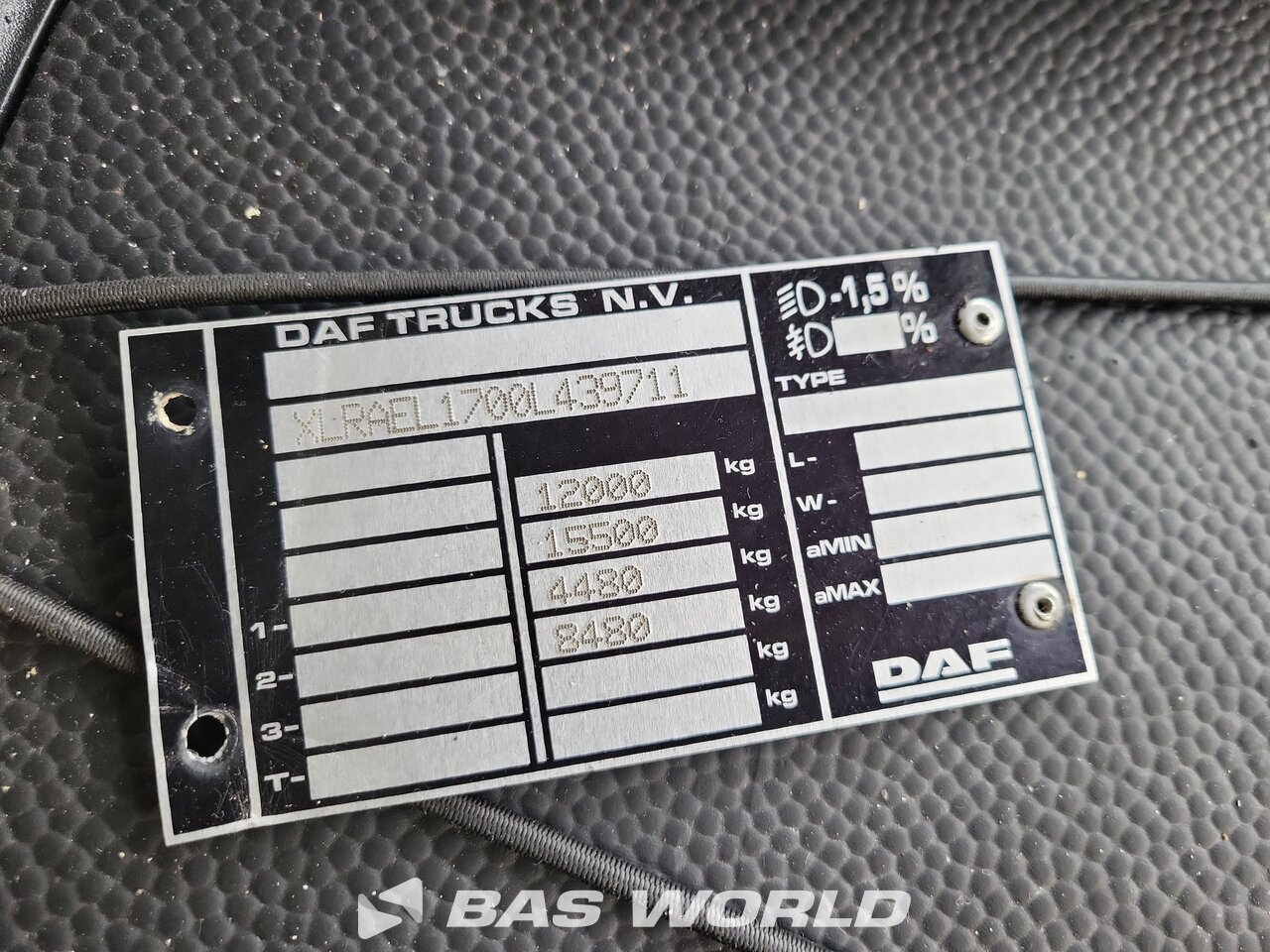 Other : DAF LF 220 Box body truck