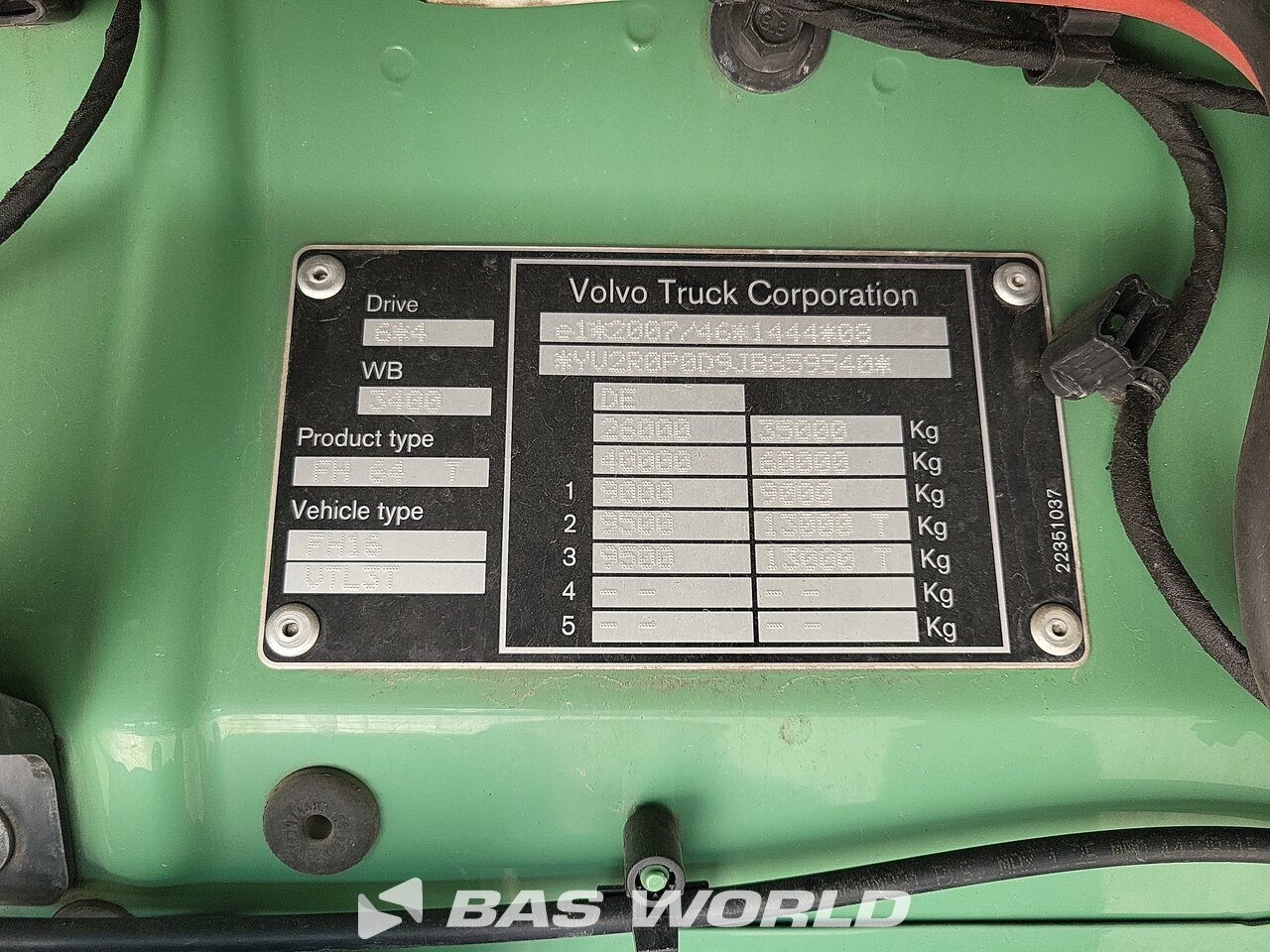 Other : Volvo FH16 750 Tracteur routier