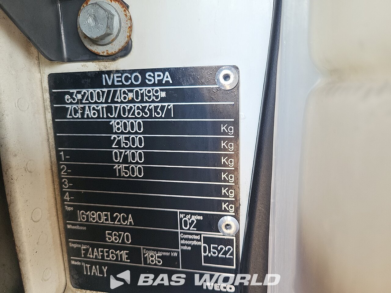 Other : Iveco Eurocargo 180E250 Ciężarówka burtowa