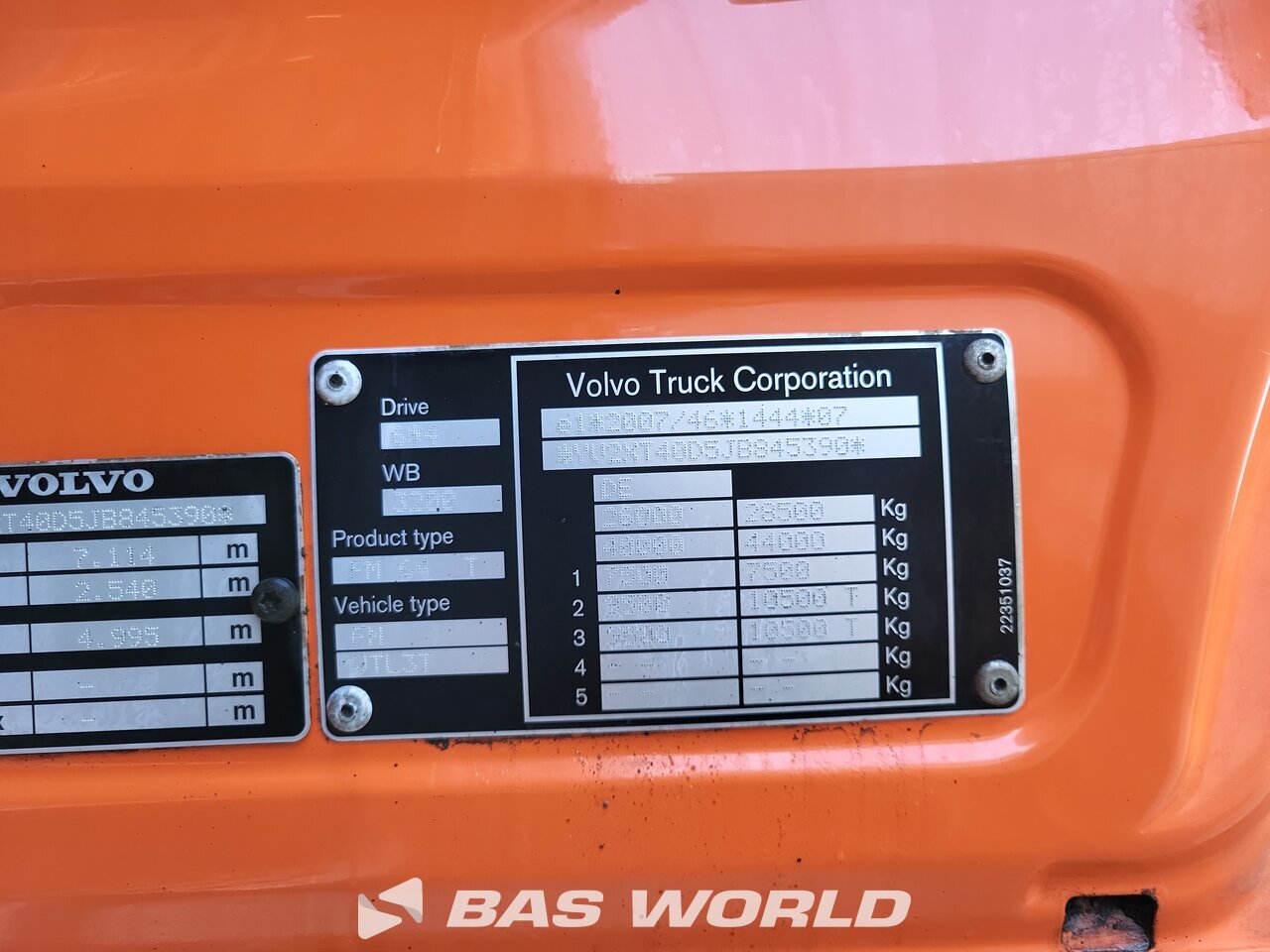 Other : Volvo FMX 500 Ciagniki siodłowe
