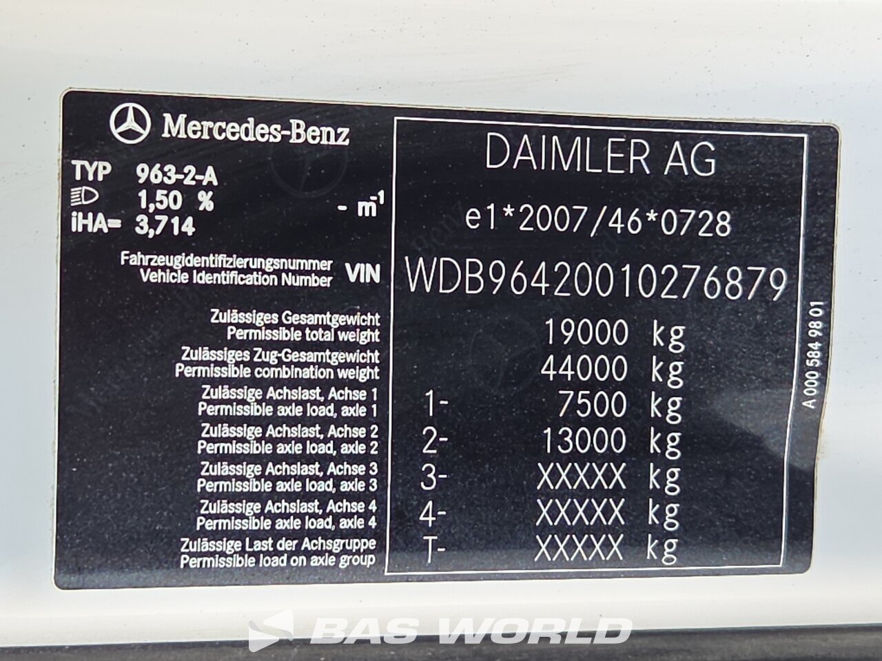 Other : Mercedes Arocs 1832 Betonmischer Lkw