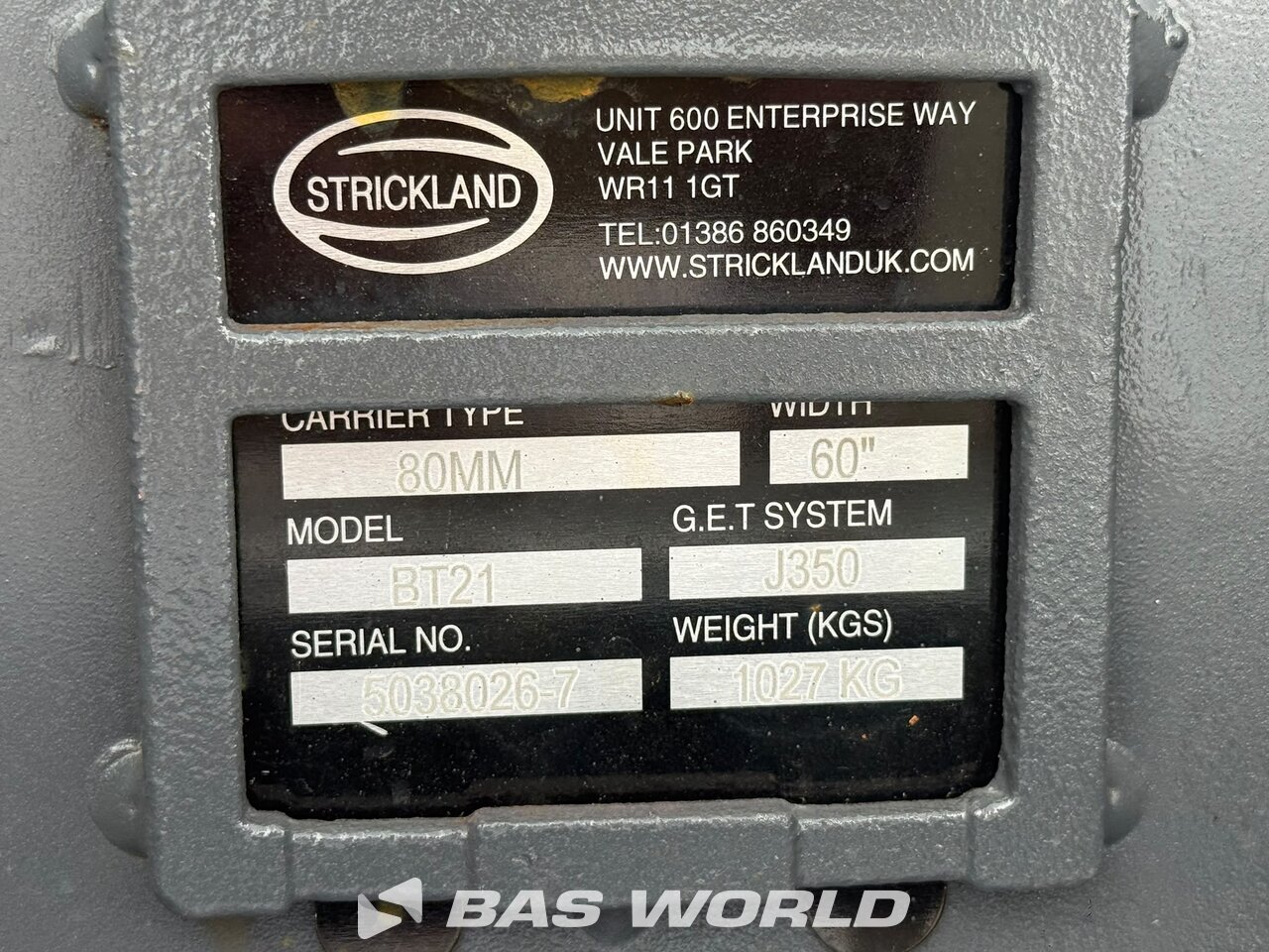 Other : Strickland Excavator bucket