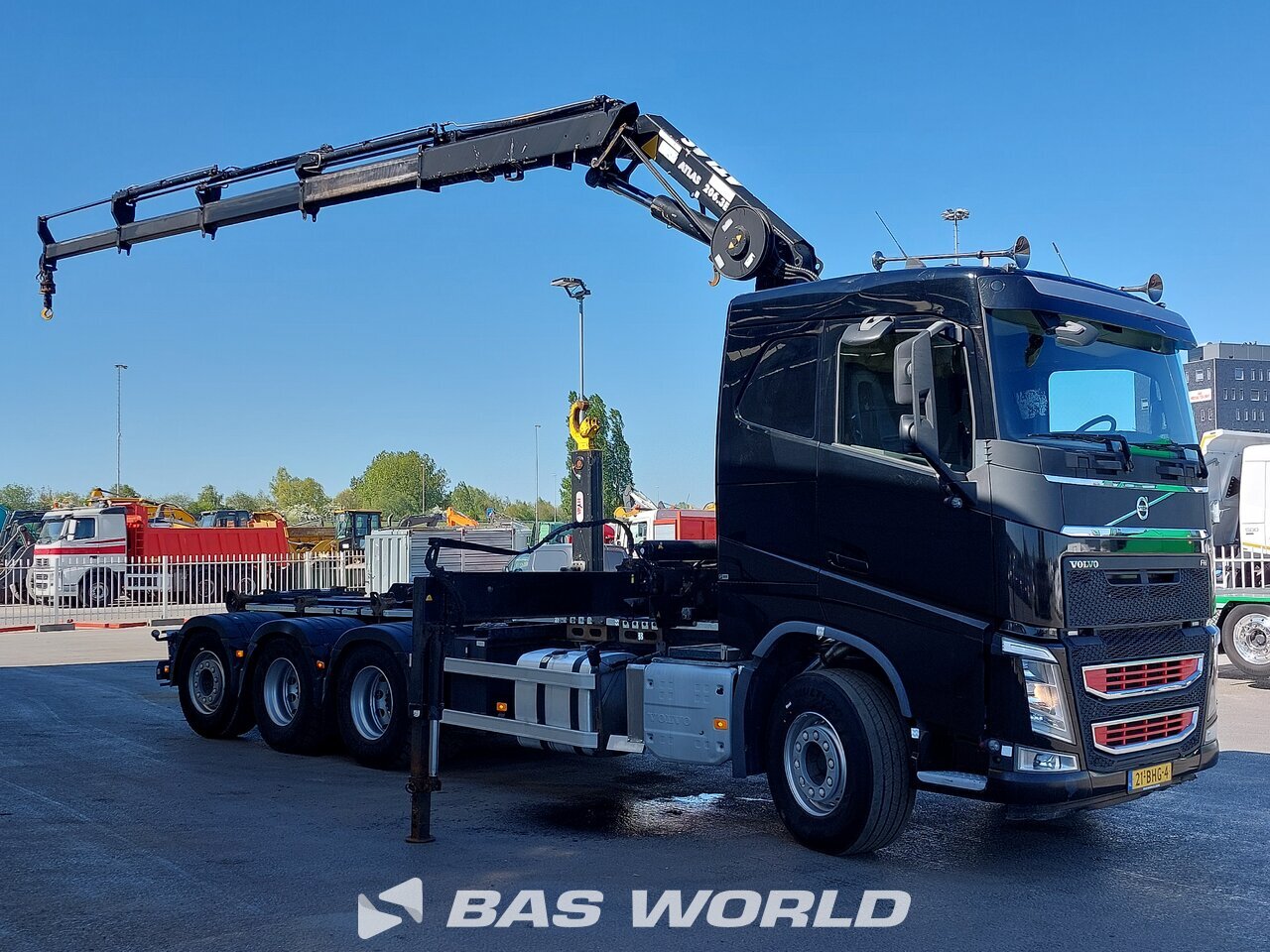 Other : Volvo FH 460 грузовик с крюковым погрузчиком